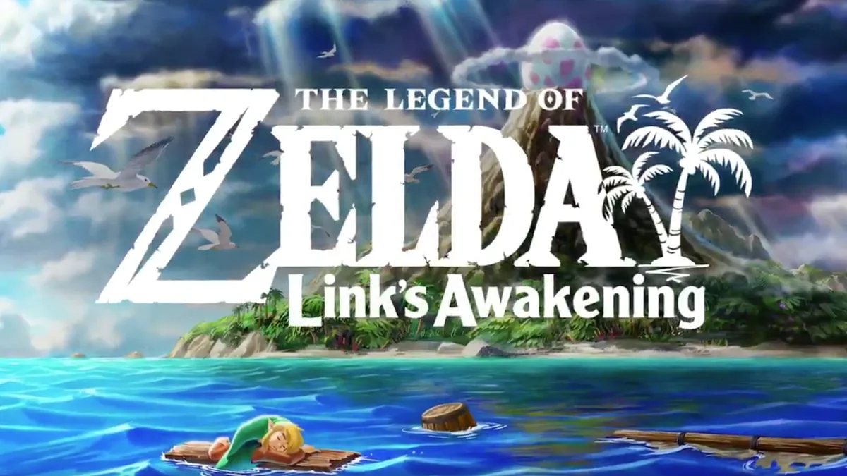 Splash Screen for Legend of Zelda: Link's Awakening